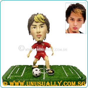 Personalized 3D Caricature Soccer Figurine